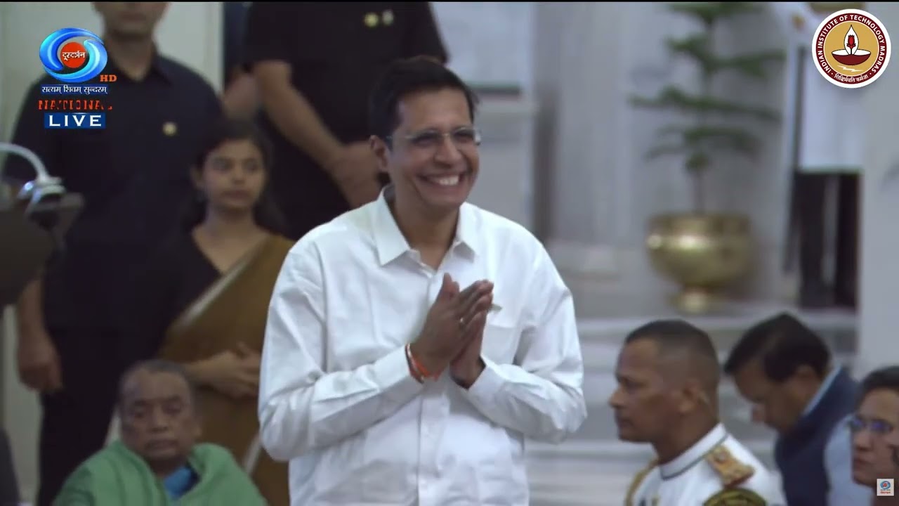 IIT Madras Director, Prof. V. Kamakoti is conferred with the prestigious Padma Shri