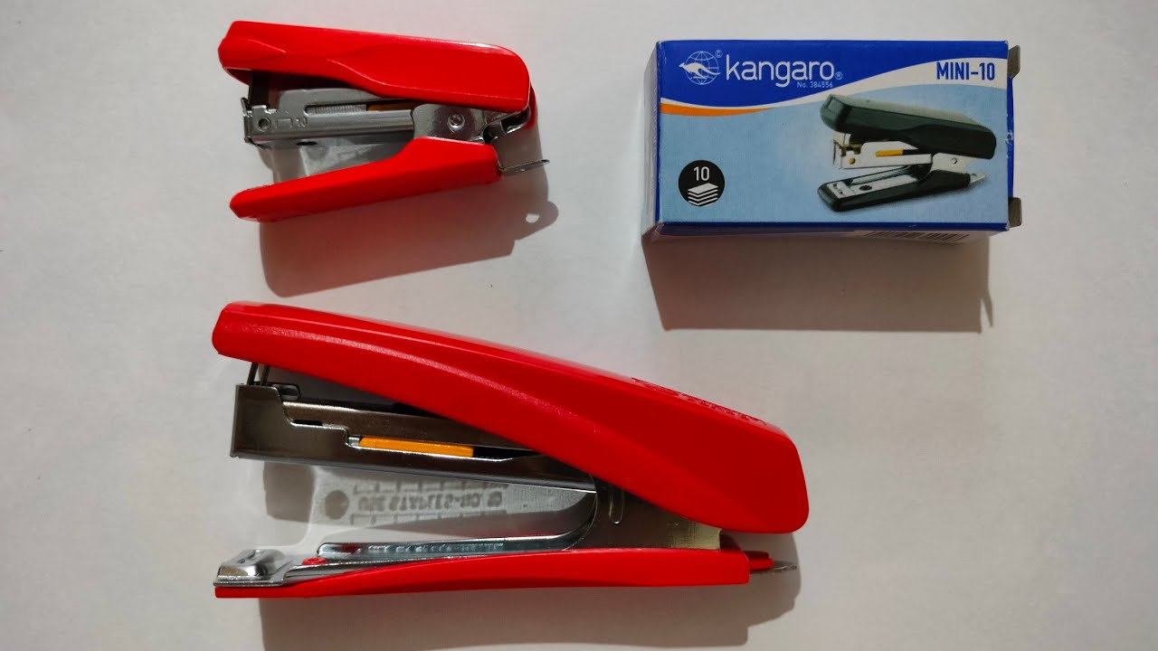 Kangaro mini Stapler unboxing and Review | Mini Stapler 