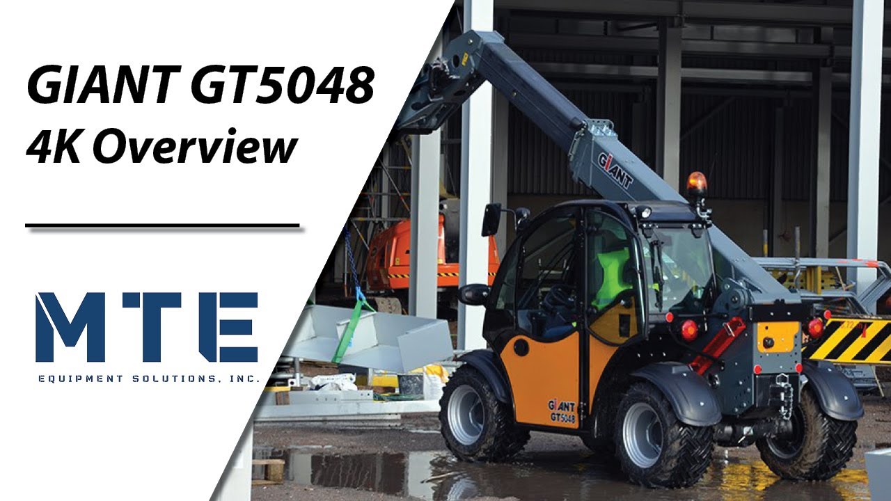 Class Leading Reach With The GIANT GT5048 Compact Telehandler
