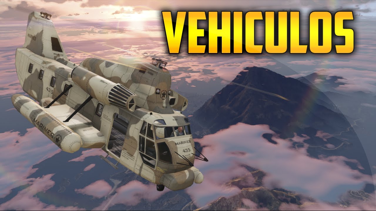 GTA 5 - Tanque, Helicopteros y Aviones - Como conseguirlos