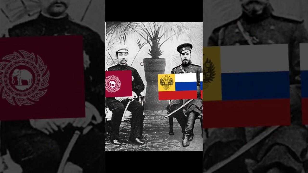Thailand and russia #thailand #russia #siam#russian #memes #shorts