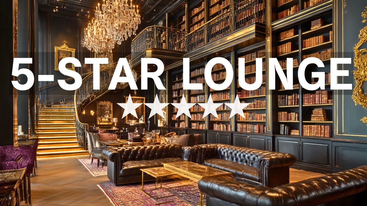 Old Money Luxury 🥂 Sophisticated Hotel Lounge Music for Success & Deep Focus