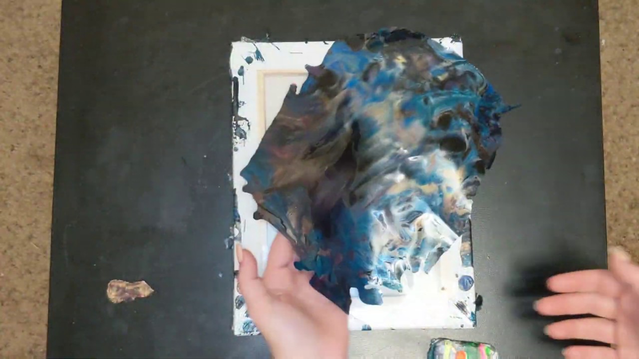 Peeling Acrylic Pour Skin