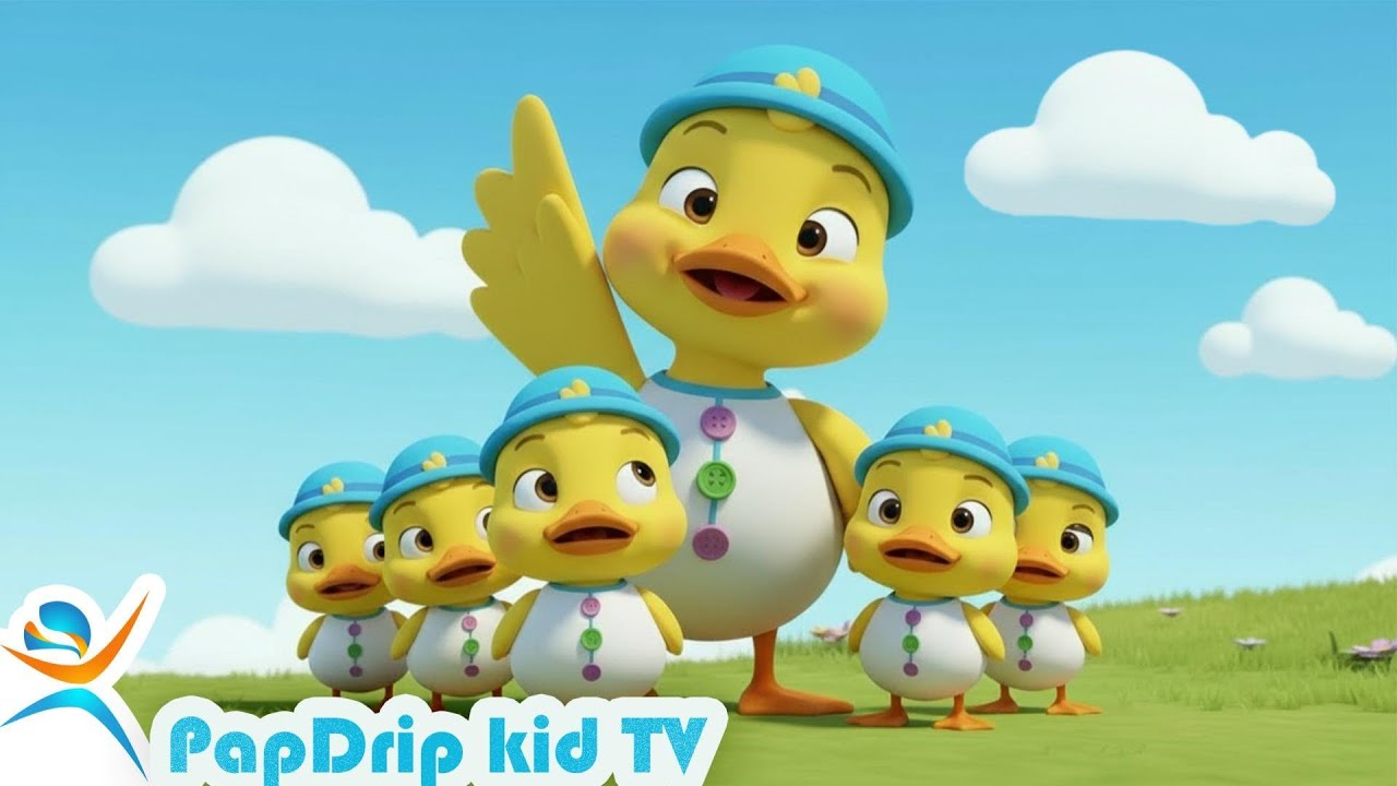 Five Little Ducks Went Out One Day 🦆 | Popular Nursery Rhyme for Babies