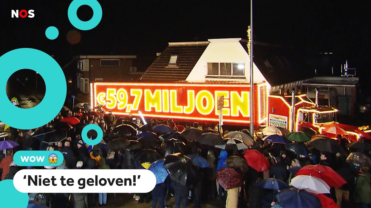 Klein dorp wint in één keer bijna 60 miljoen