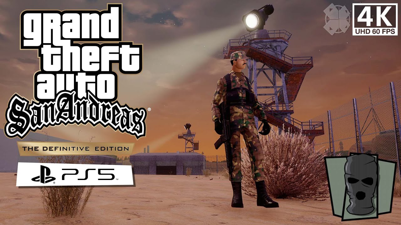 GTA San Andreas Definitive Edition - Misión #70 - Black Project (L/T: No podrán detenernos a todos)