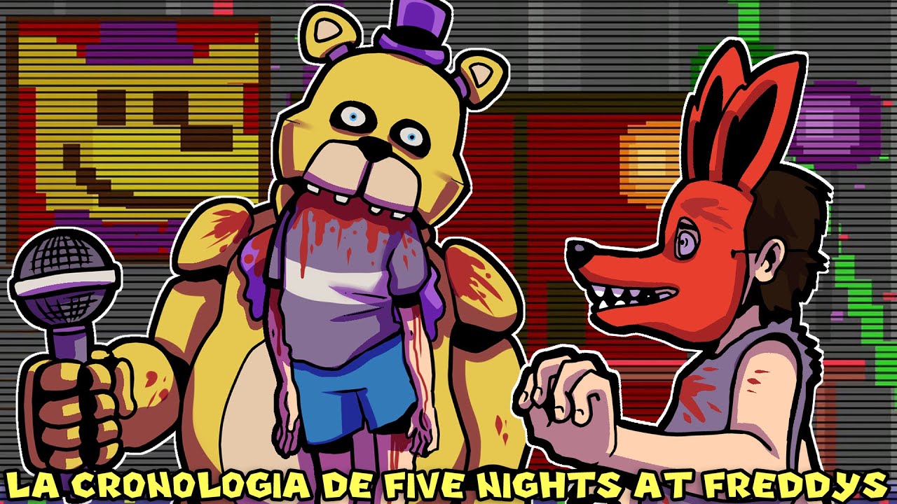 La Historia de Five Night's At Freddy's (Cronolog&iacute;a FNAF: PARTE 1) - Pepe el Mago