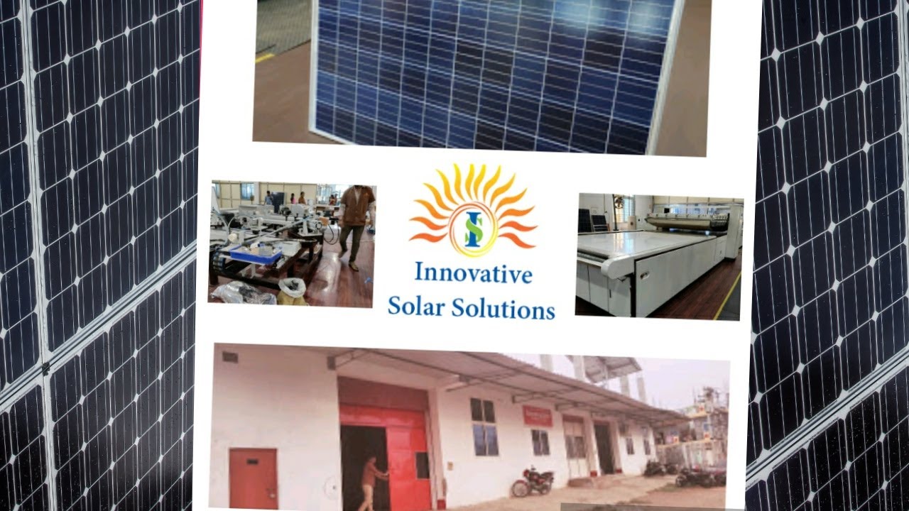 How Solar Panels are Manufactured || Innovative Solar Solutions || Bangalore India