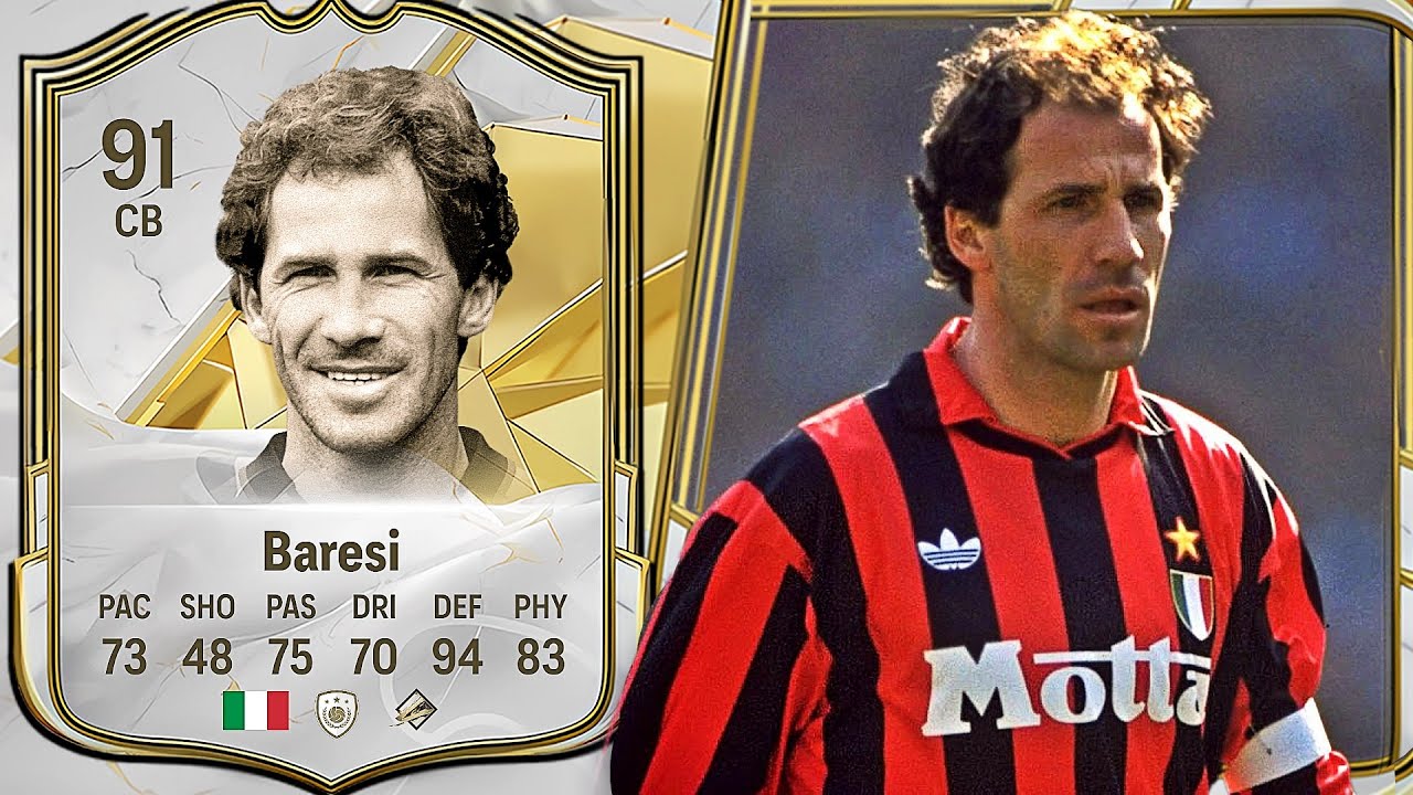 91 Baresi Icon Player Review Ea Sports Fc 25