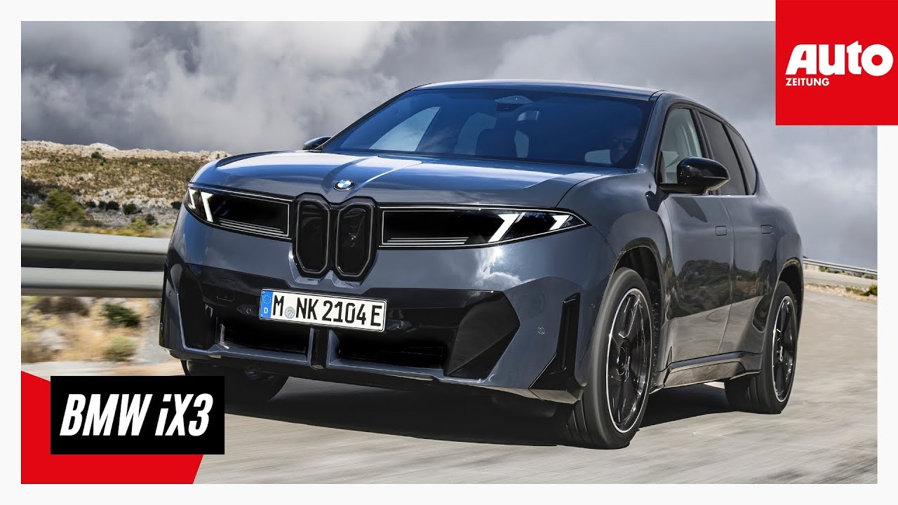 Die ersten 500 km im BMW iX3 (2025): Der neue Maßstab seiner Klasse | AUTO ZEITUNG