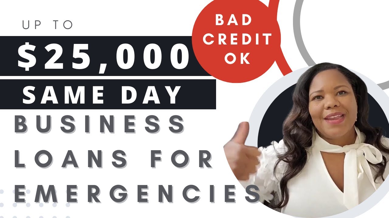 Same Day Business Loans Bad Credit Ok