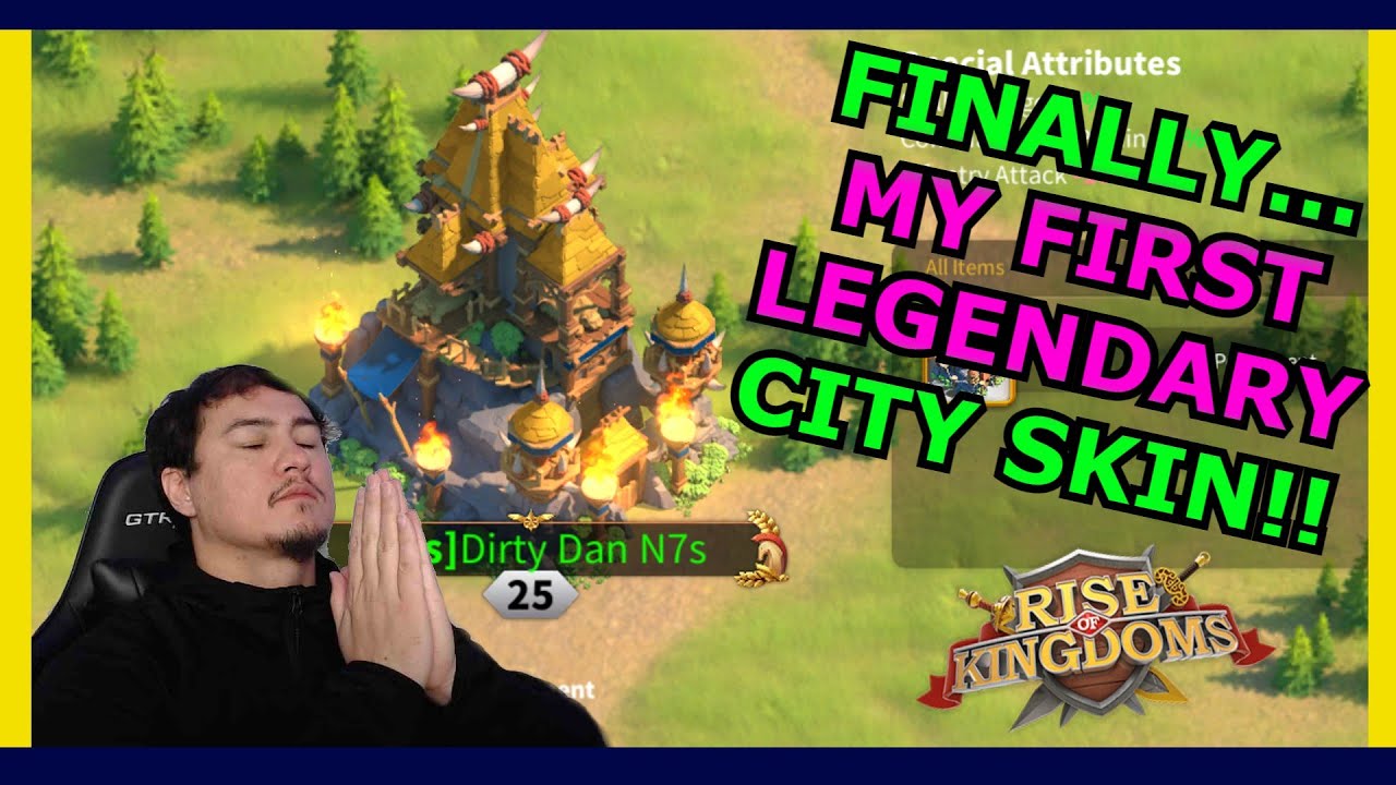 FINALLY...MY FIRST LEGENDARY CITY SKIN [TWILIGHT FALLS]