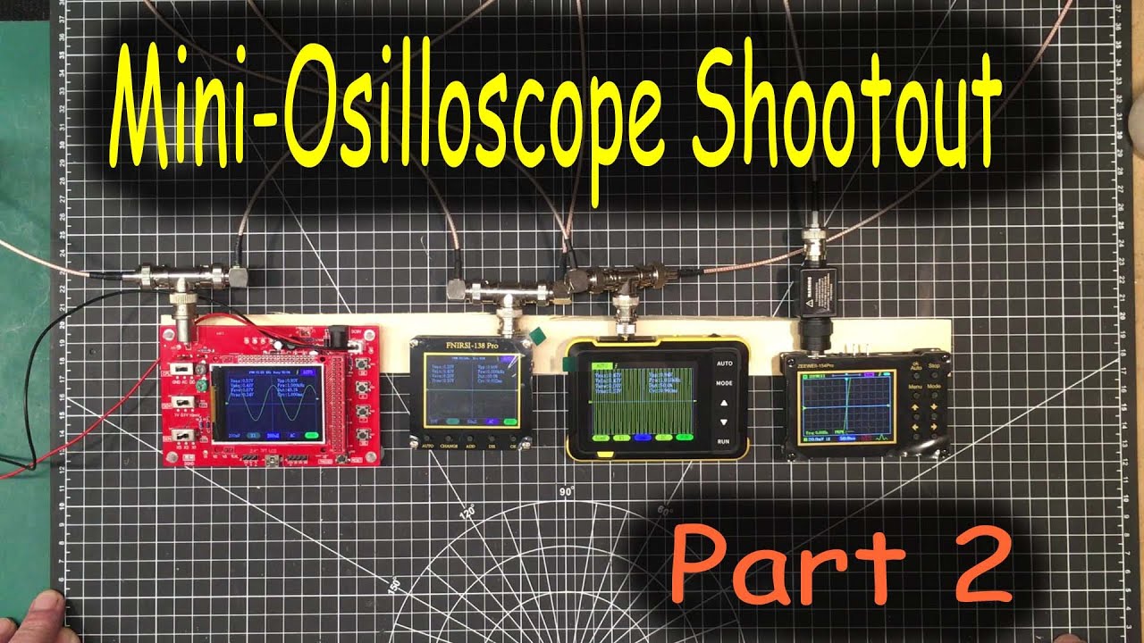 0106 - Mini-Oscilloscope SHOOTOUT!  Part 2