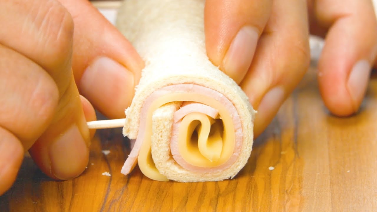 ¡Cualquiera puede hacerlos! 3 snacks sencillos con pan de molde para maravillar a todos