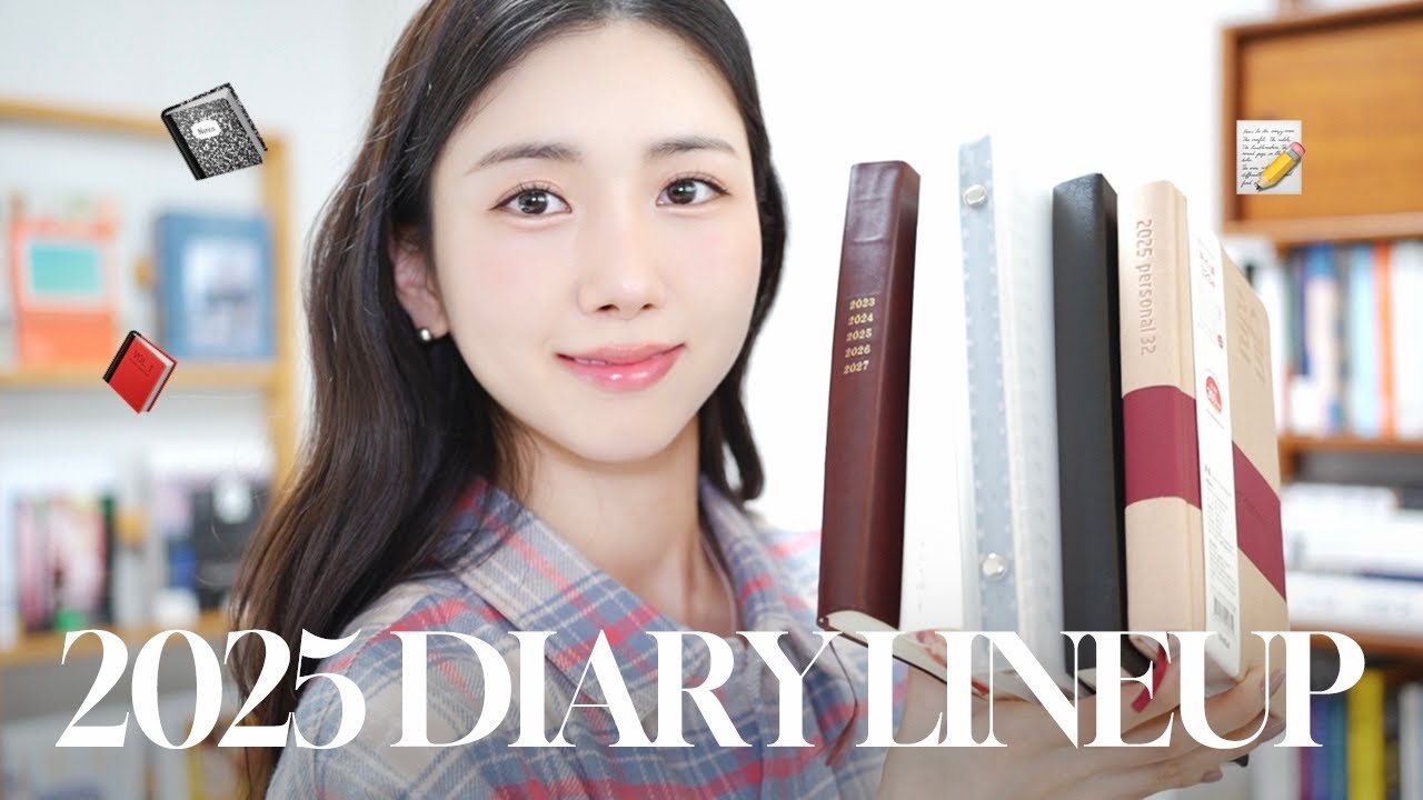 2025 다이어리 라인업 📚📓 바인더, 일기장, 다이어리, 가계부・・・ (데이스테이션, 몰스킨, 호보니치, 미도리, 양지사)