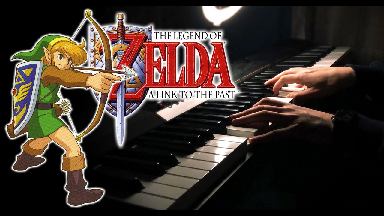 THE LEGEND OF ZELDA: A LINK TO THE PAST - Dark World | Dark Golden Land (Piano Cover) + Sheet Music