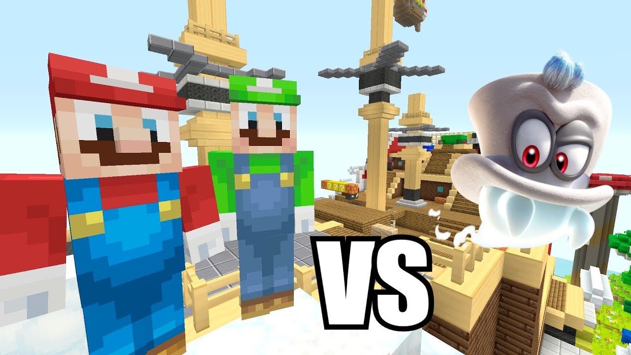 MARIO VS EVIL CAPPY! [EMOTIONAL FIGHT!] -Super Mario Series - (Minecraft Switch) [231]]