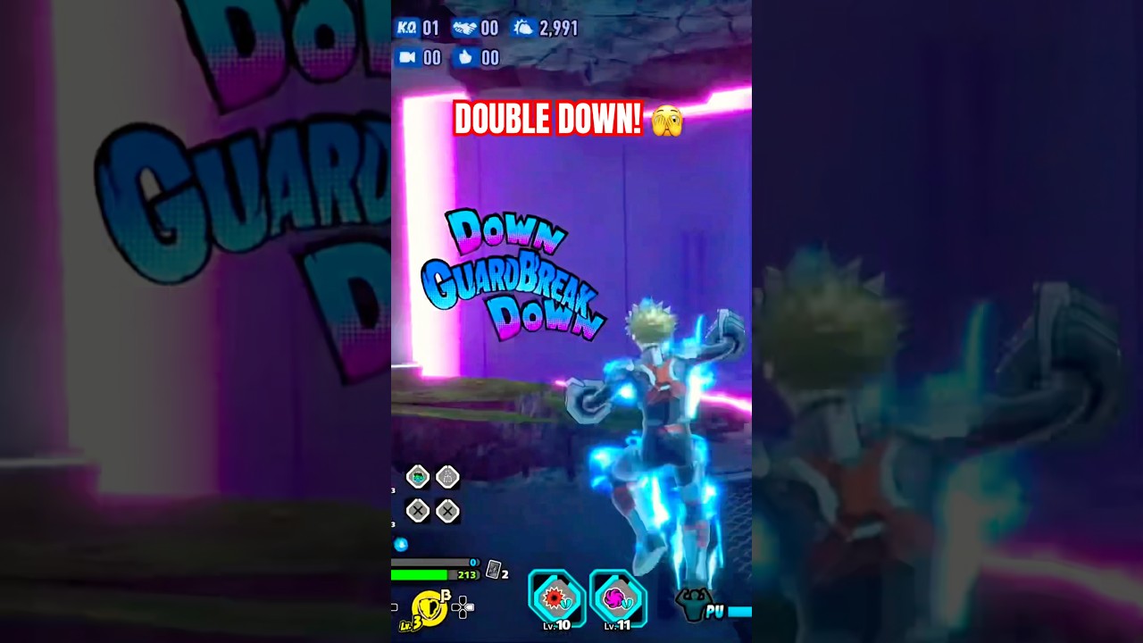 Caught two slipping &mdash; Rapid Bakugo does it again! #myheroultrarumble #shorts