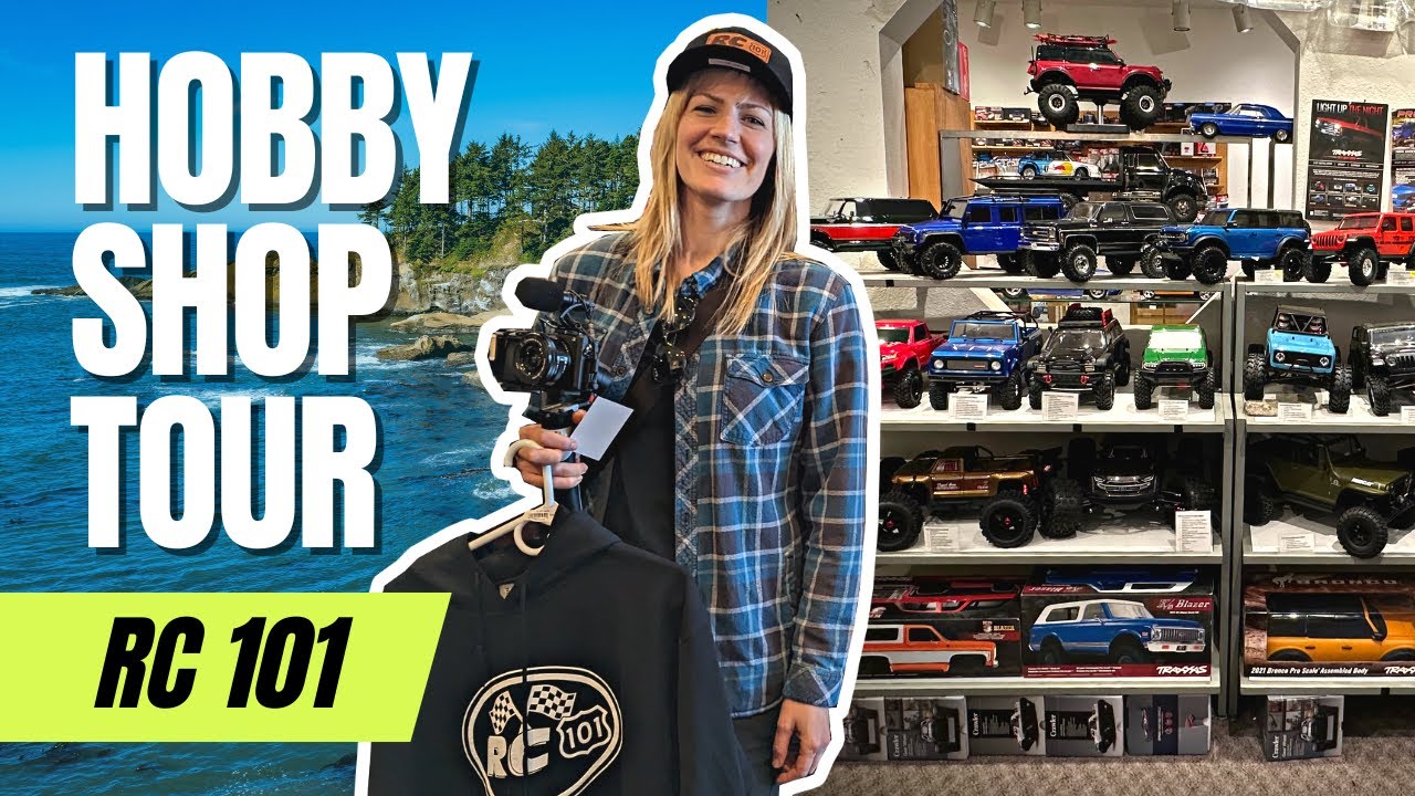 Внутри RC Paradise! Экскурсия по магазину RC 101 Hobby Shop, Депо-Бей, Орегон