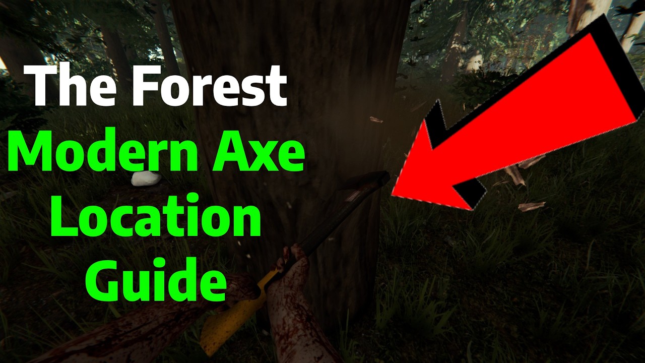 How to Get The Modern Axe | Location Guide | The Forest