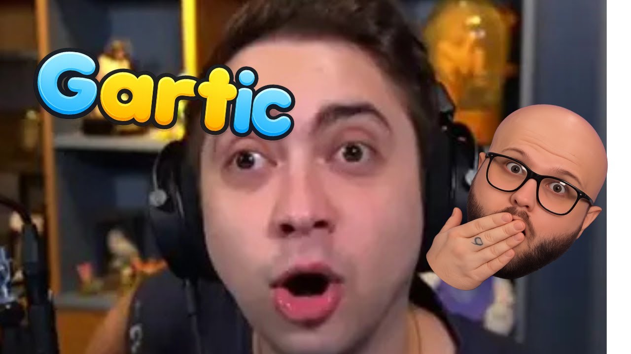 MELHORES MOMENTOS DO ALANZOKA COM SEUS AMIGOS JOGANDO GARTIC. IMPOSSIVEL NÃO RIR!!!