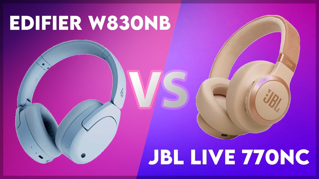 Edifier W830NB vs JBL Live 770NC Technical Comparison