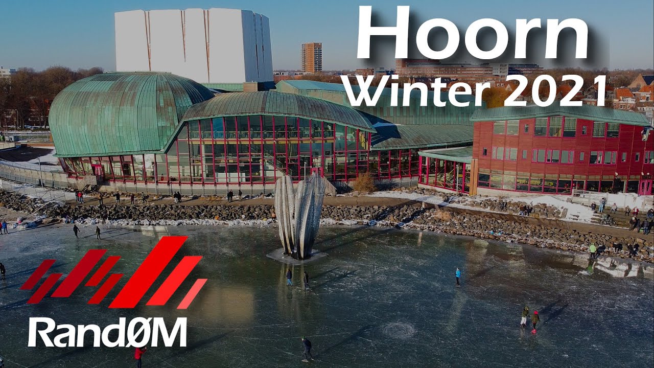 Hoorn vanuit de lucht - Winter 2021 - Rand0m City Walks