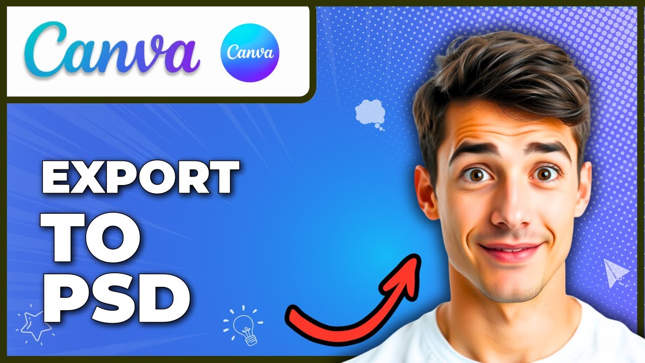 Jak eksportować pliki .psd z Canva | Zachowaj warstwy i efekty (najprostszy spos&oacute;b) (przewodnik z...