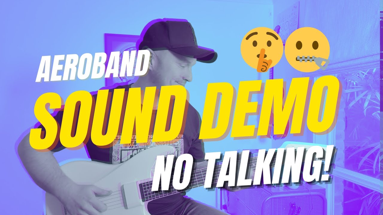 Aeroband MIDI Guitar Sound Demo (Part 2) – What It Actually Sounds & Plays Like (No Talking!)