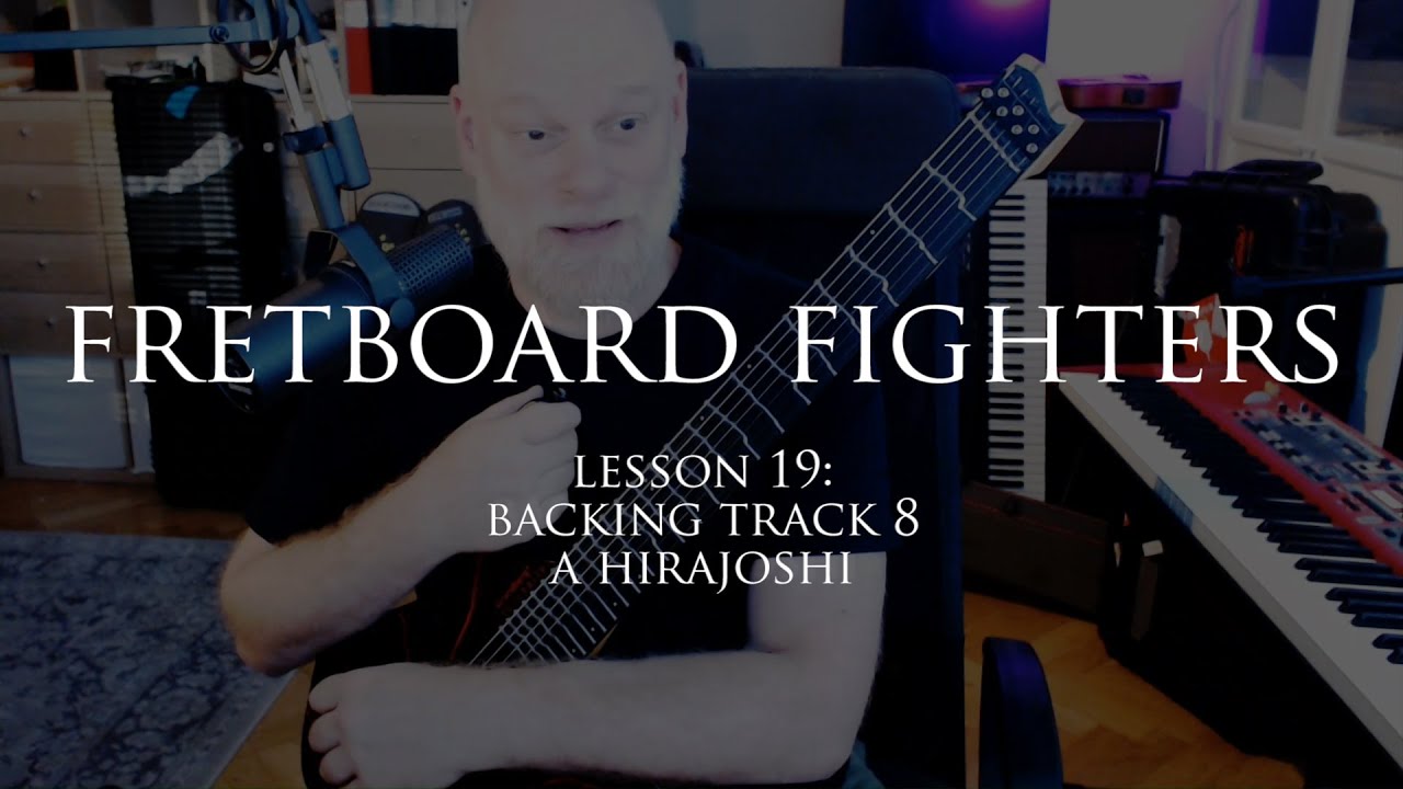 Урок Patreon №19: минусовка Fretboard Fighters 8