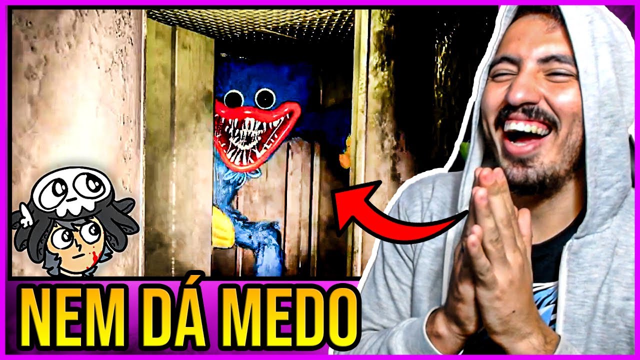 SAIKO JOGANDO POPPY PLAYTIME | Leozin React
