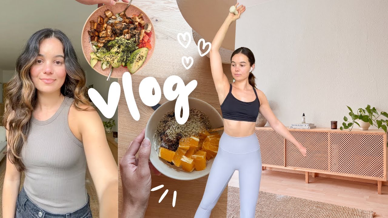 Alltagsvlog 🌼 Workouts, What I eat& Aussortieren in meiner Minimalismus Wohnung