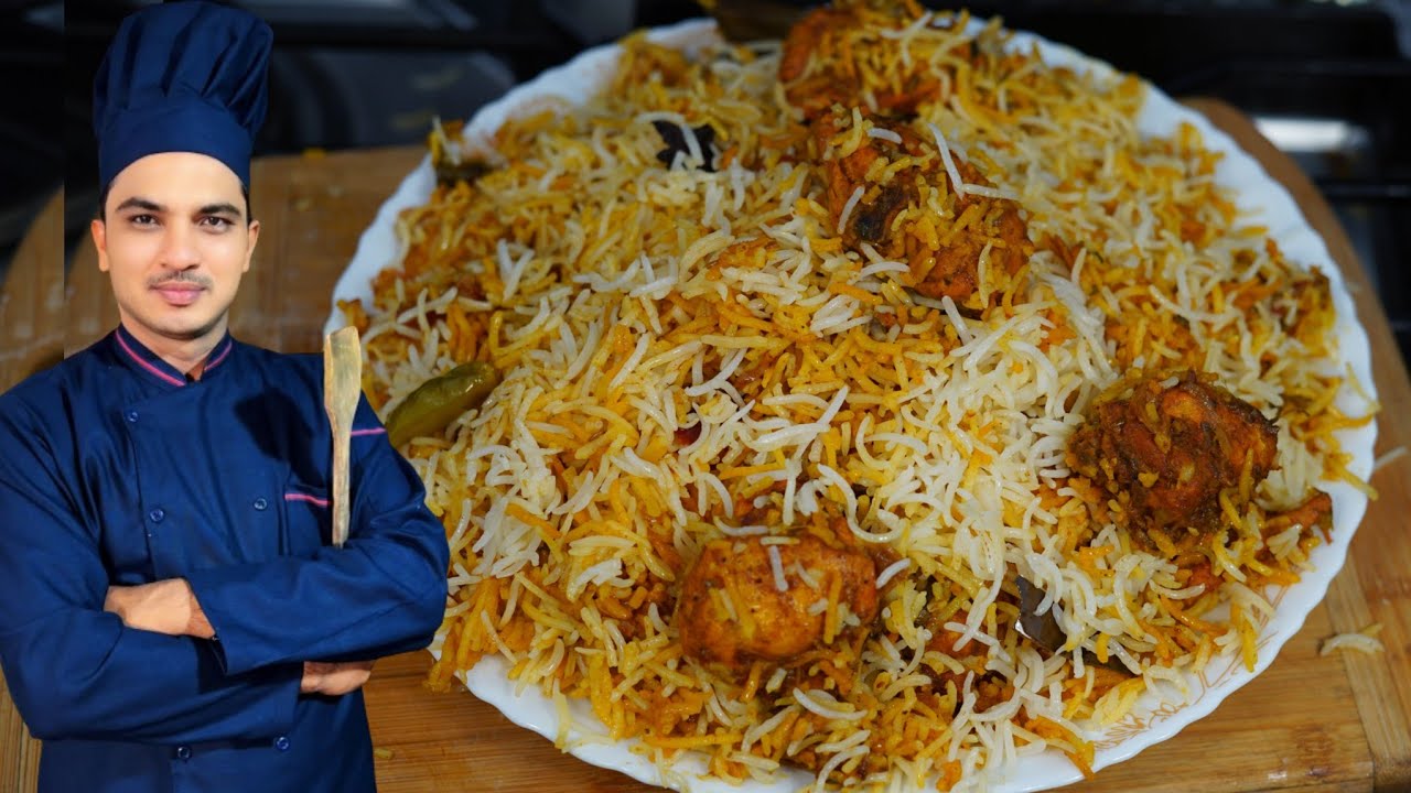 Chicken Biryani Recipe|World Famous Hyderabadi Chicken Dum Biryani Recipe|Chef M Afzal|