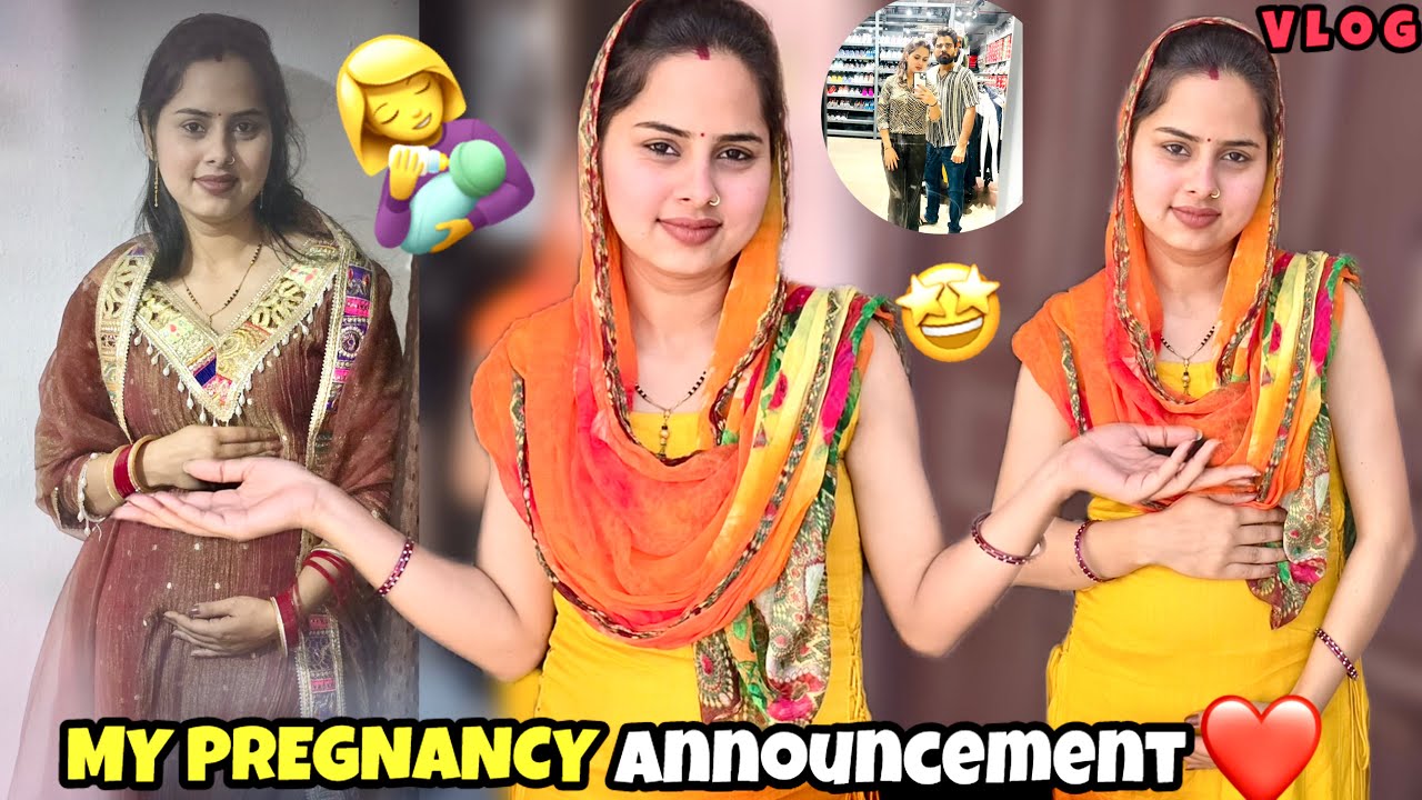 MY PREGNANCY ANNOUNCEMENT ❤️