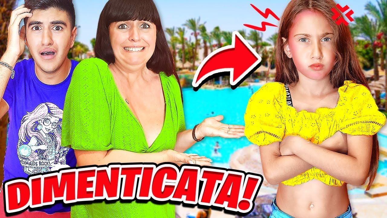 MAMMA NADIA HA DIMENTICATO GIADA NELLA STANZA DELL'HOTEL IN VACANZA E CHIAMA LA POLIZIA!
