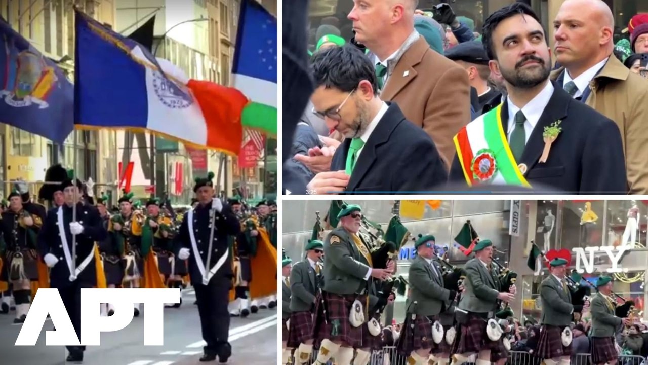 WATCH | Massive Crowds Fill New York Streets For Grand St. Patrick’s Day Parade Celebration | APT