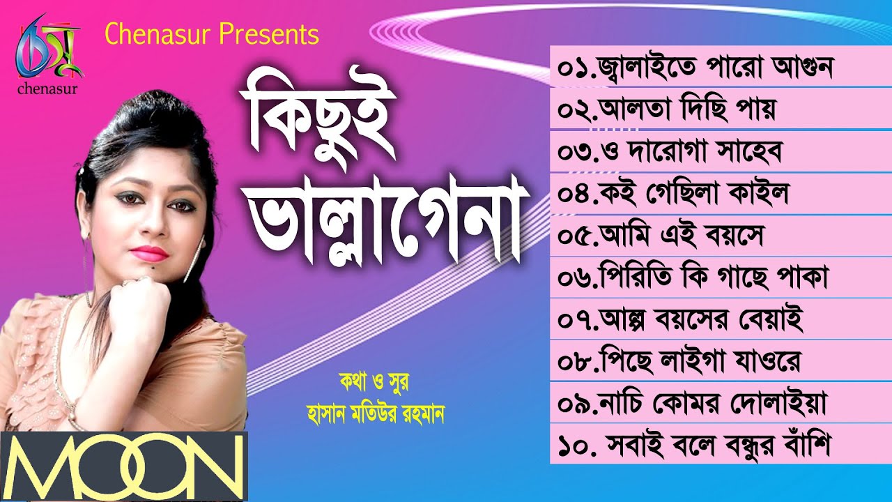 Kichui  Vallagena । কিছুই ভাল্লাগেনা । Moon । Hasan Motiur Rahman । Full Audio Album