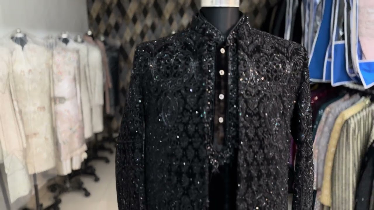 Top Black Jodhpuri Suits for Weddings & Special Occasions | Prince Coat | Menswear