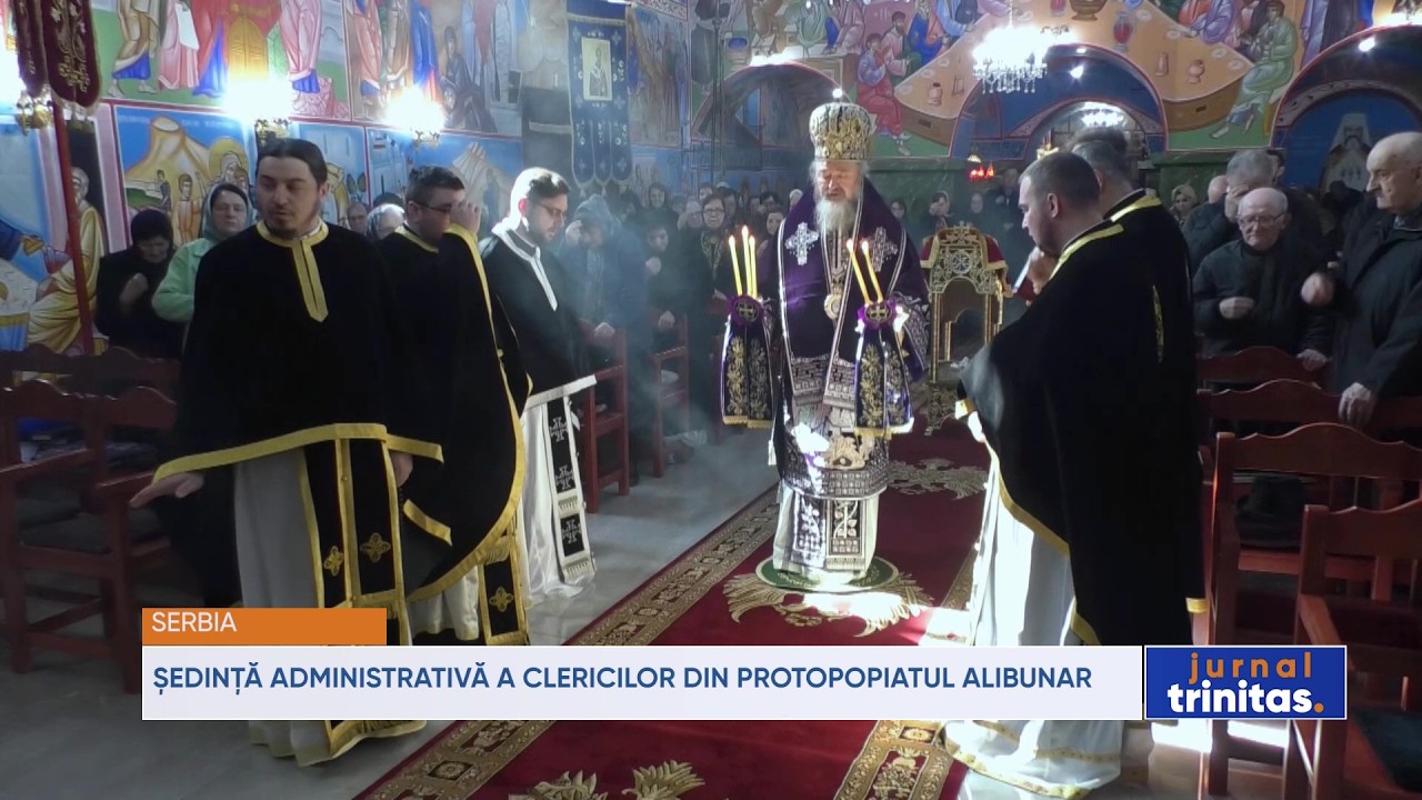 Ședință administrativă a clericilor din Protopopiatul Alibunar