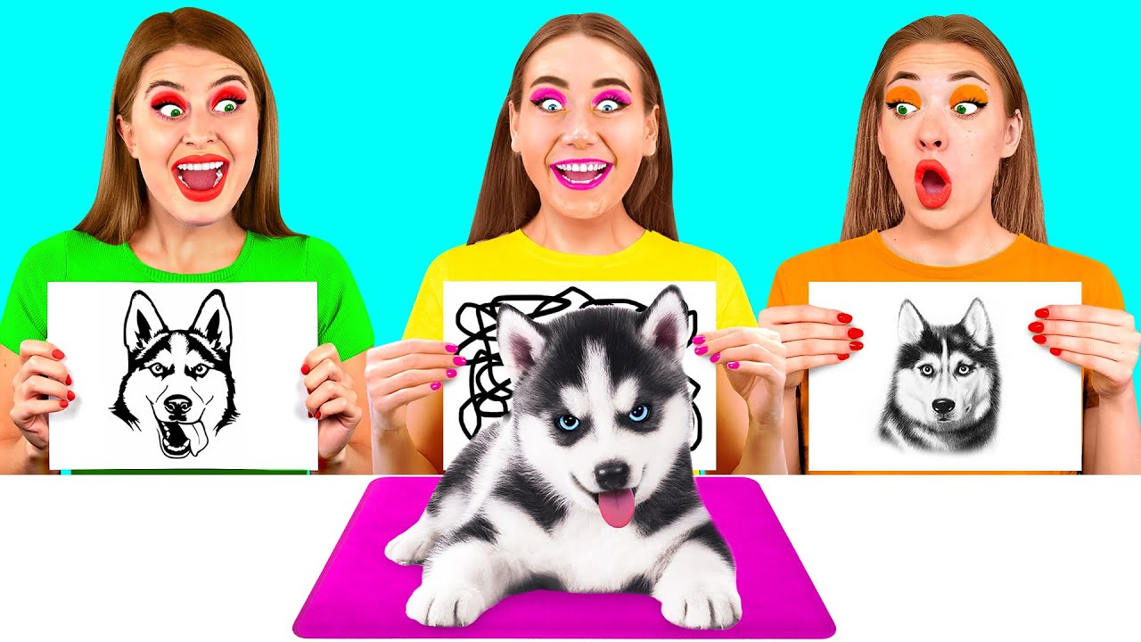 Кто Лучше Нарисует Предмет, Получит Его | Смешные Моменты от Fun Fun Challenge
