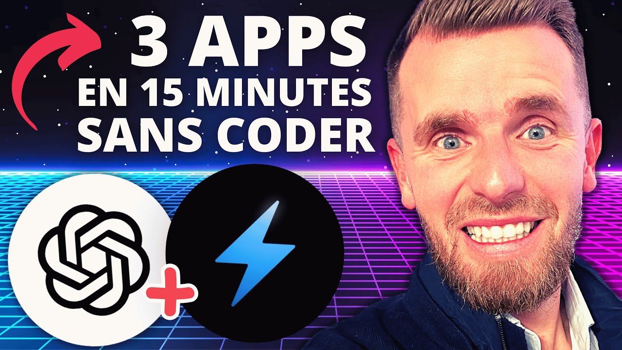 Je crée 3 Apps en 15 min avec l'IA Bolt et ChatGPT (sans coder)