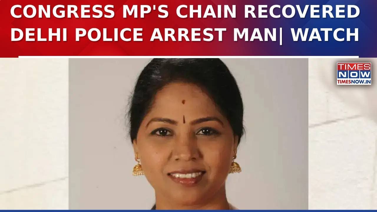 Delhi Police Arrest Man Who Snatched MP R Sudha's Chain In High-Security Area, Ornament Recovered