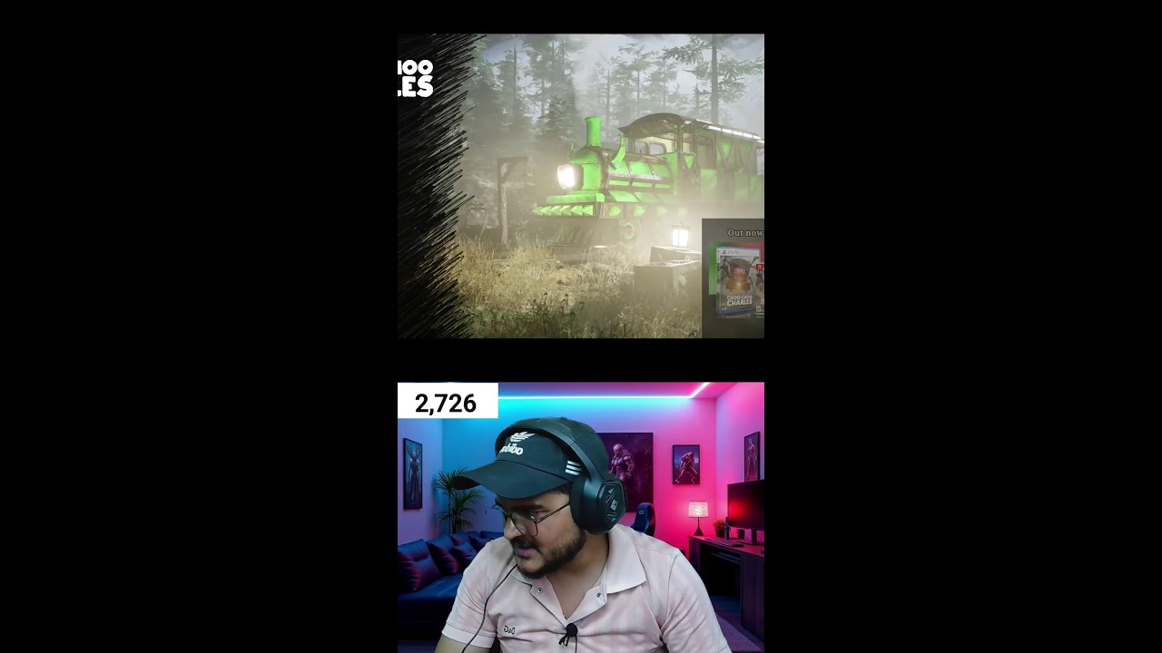 Full Horror Gameplay – Choo Choo Charles 🚂 #choochoocharleslive #shortslive
