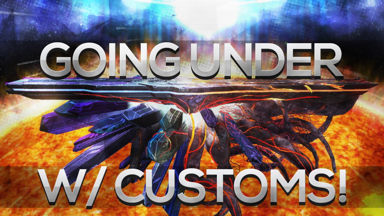 Going Under Final Destination - With Customs! (Super Smash Bros. Wii U)