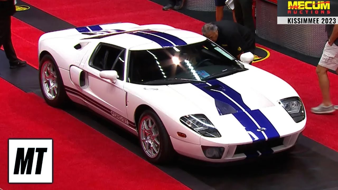 2005 Ford GT with ONLY 2.9K Miles! | Mecum Auctions Kissimmee | MotorTrend