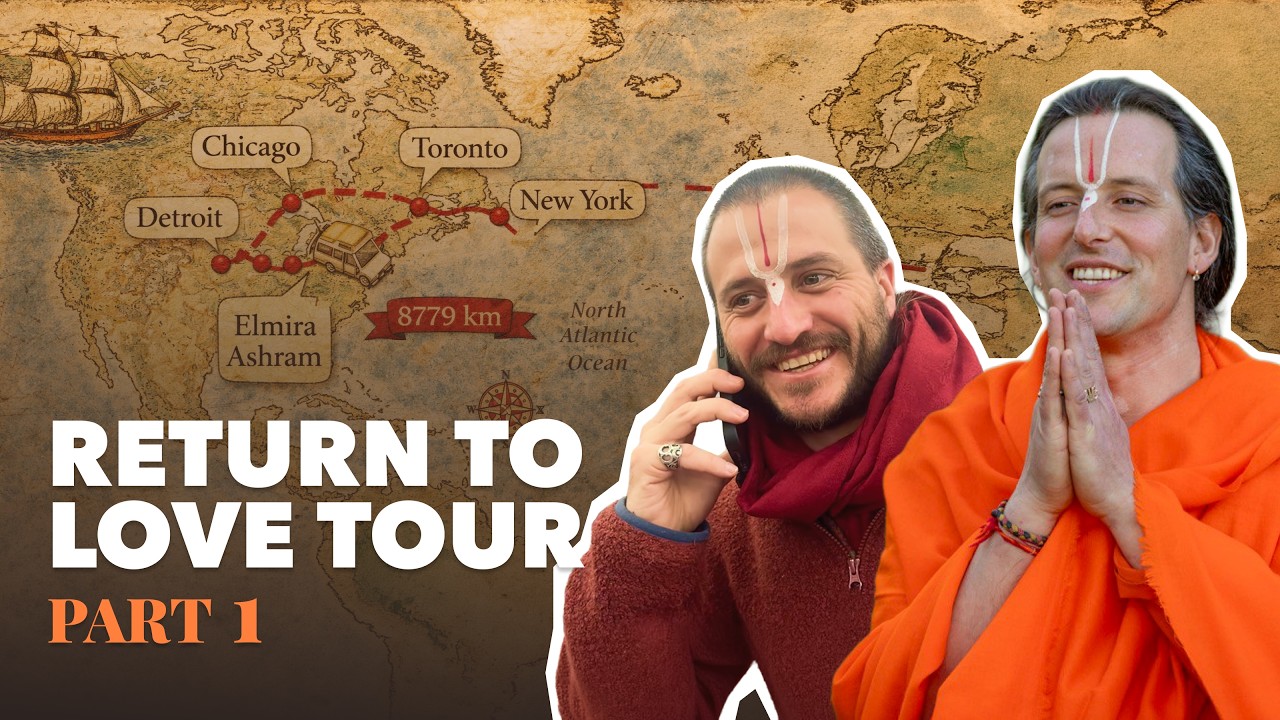 A Hindu Monk’s Spiritual Road Trip Begins | Return to Love Tour - Part 1