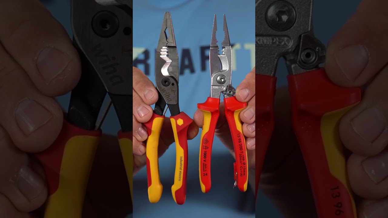 KNIPEX vs WIHA szczypce uniwersalne monterskie #tools