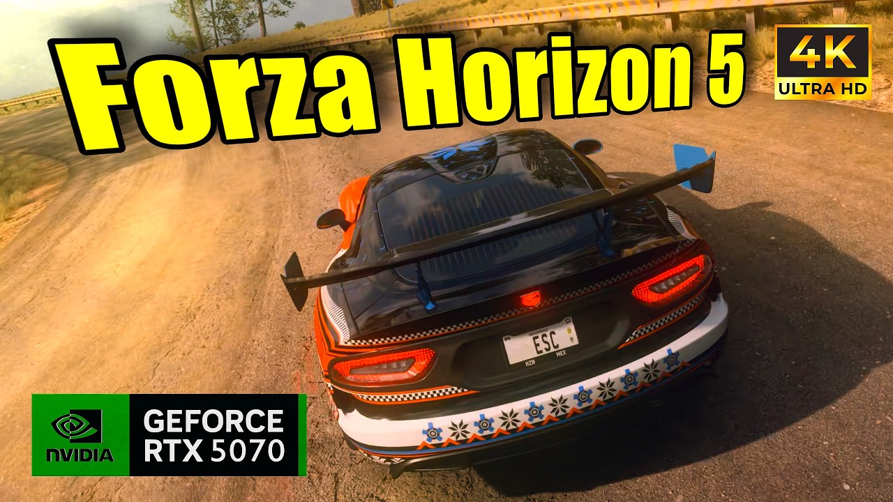ULTRA Realistic Driving & Music Vibe | Forza Horizon 5 RTX 5070