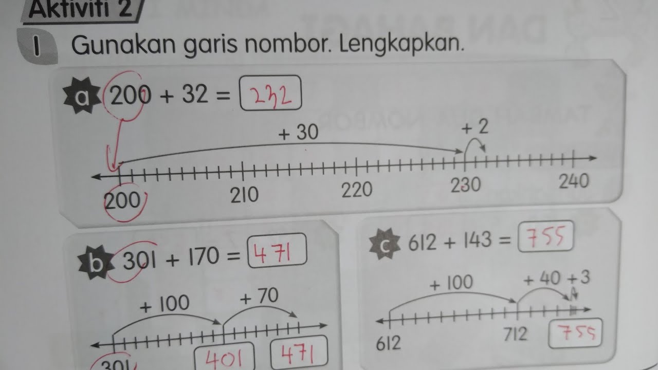 Buku Aktiviti Matematik Tahun 2 Muka Surat 32 KPM
