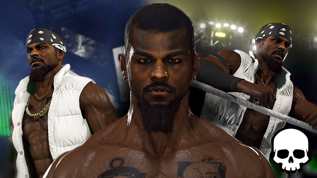 WWE 2K25- CAW Creation Video (XBOX) #1 Derrick 